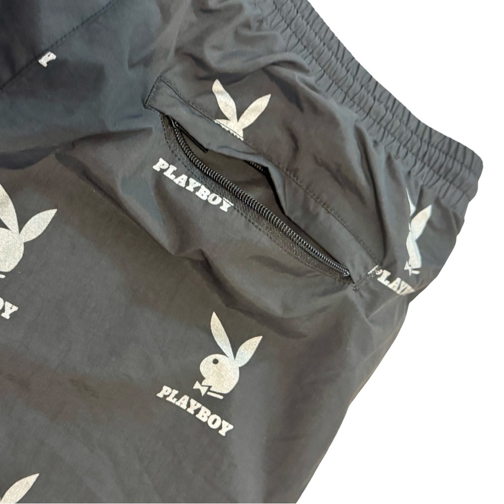 Playboy × PacSun Collab Limited Edition 3M Reflective Track Pants- Men’s size M - Picture 4 of 6